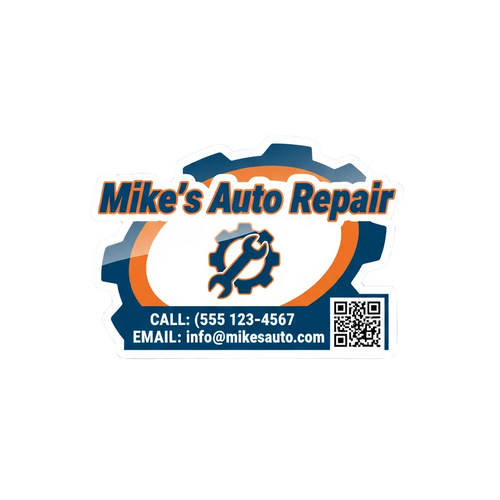 Custom QR Code Stickers!